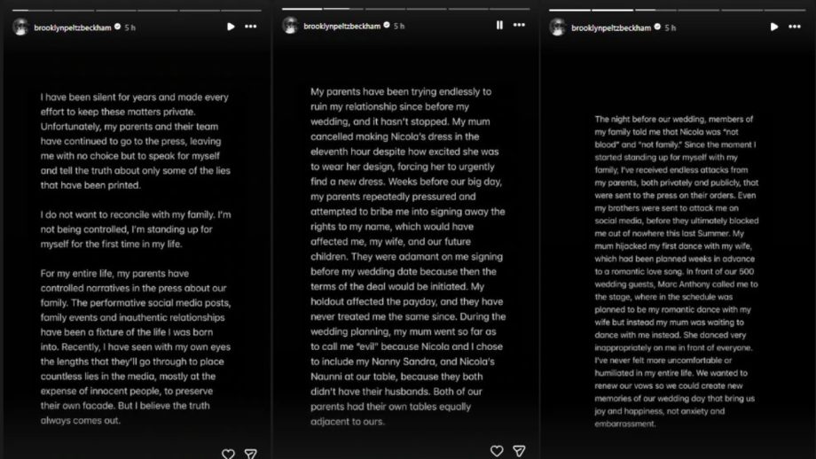 Brooklyn Beckham Cuts Ties With Parents In Explosive Instagram Statement 984084