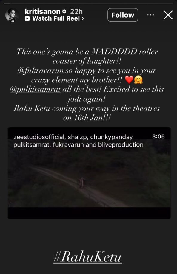 Comedy king Anees Bazmee, Kriti Sanon, Bobby Deol’s shoutout adds to the growing buzz around Rahu Ketu 983131