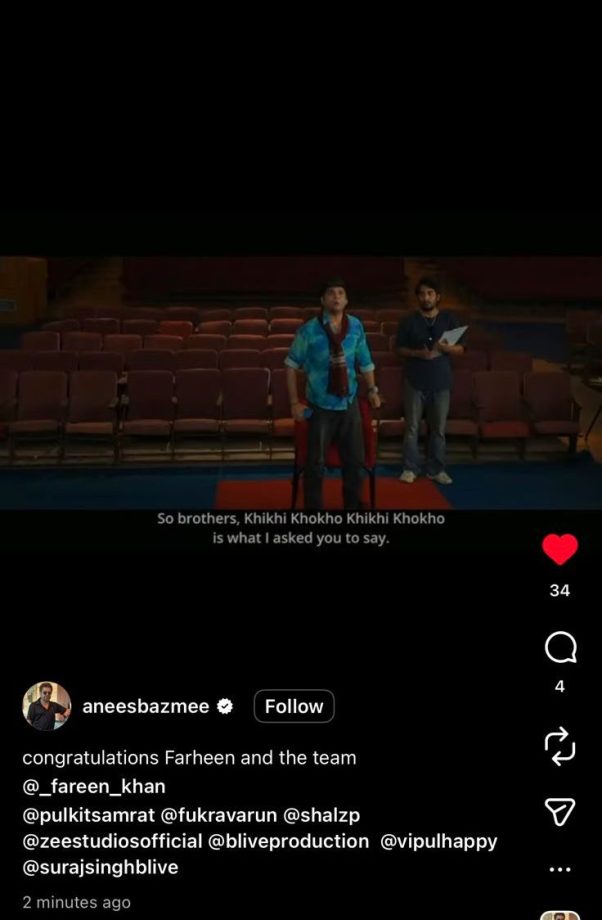 Comedy king Anees Bazmee, Kriti Sanon, Bobby Deol’s shoutout adds to the growing buzz around Rahu Ketu 983132