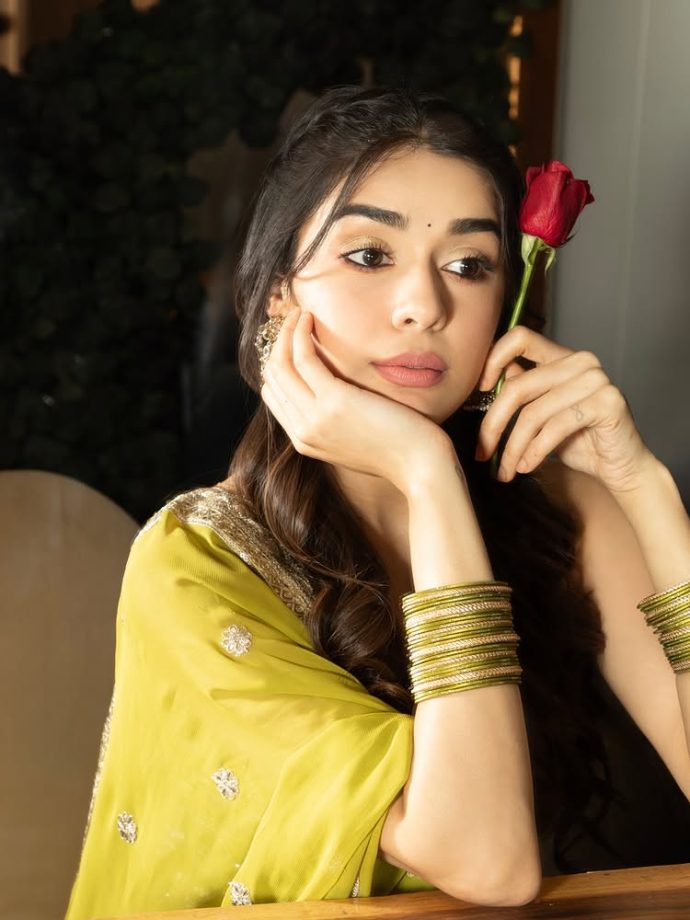 Eisha Singh Radiates Elegance in a Timeless Yellow Sharara Set 984612