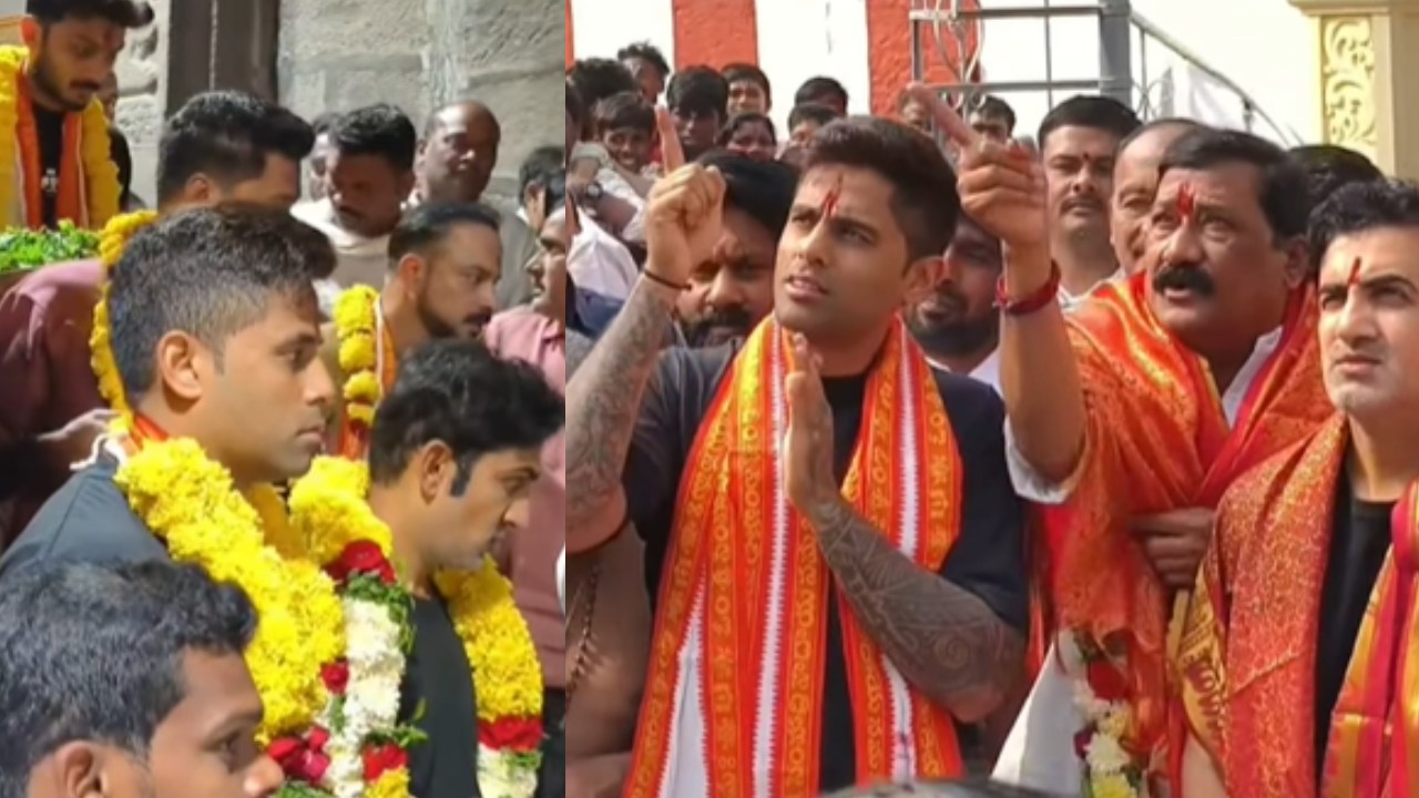 Indian Cricket Team Seeks Blessings at Simhachalam Temple Ahead of Upcoming Matches 984918