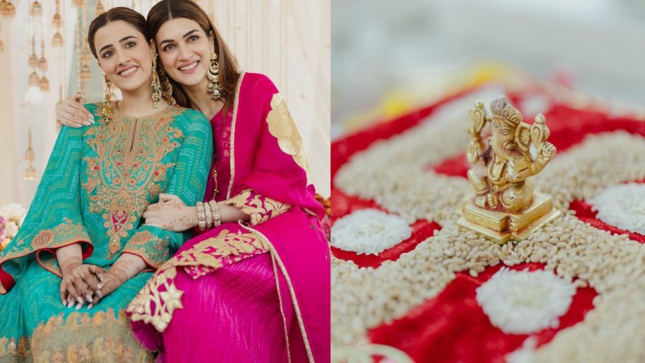 Is Kriti Sanon The Next Bride? Sister Nupur Sanon's Kaleera Lands On Her At Choora Ritual Sparks Buzz 983968