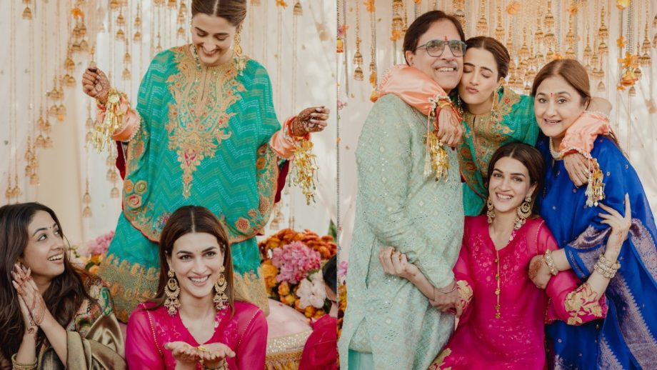 Is Kriti Sanon The Next Bride? Sister Nupur Sanon's Kaleera Lands On Her At Choora Ritual Sparks Buzz 983972