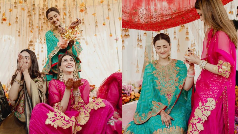 Is Kriti Sanon The Next Bride? Sister Nupur Sanon's Kaleera Lands On Her At Choora Ritual Sparks Buzz 983974