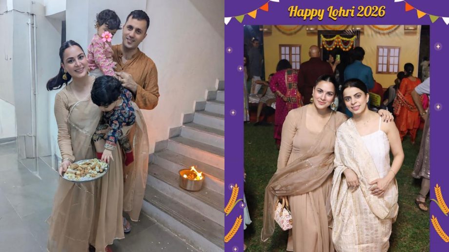 Kundali Bhagya Fame Shraddha Arya Celebrates 'Lohri' With Family, Shares A Glimpse Of Her Cute Twins 983227