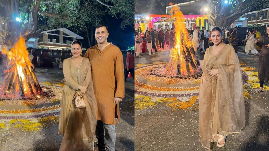 Kundali Bhagya Fame Shraddha Arya Celebrates 'Lohri' With Family, Shares A Glimpse Of Her Cute Twins 983229