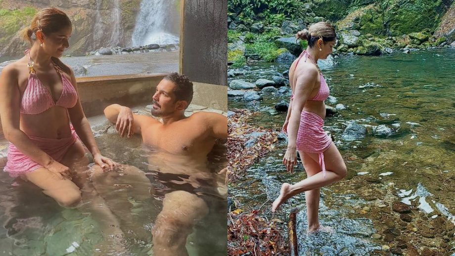 Laughter Chefs S2 Fame Rubina Dilaik Soaks In Serene Japan Pool Vibes With Abhinav Shukla - See Pics 982269