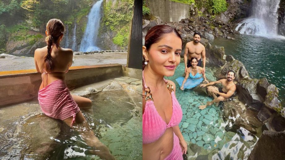 Laughter Chefs S2 Fame Rubina Dilaik Soaks In Serene Japan Pool Vibes With Abhinav Shukla - See Pics 982270