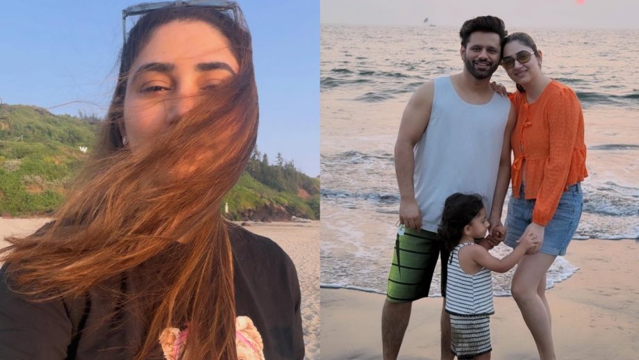 Laughter Chefs S3: Rahul Vaidya Enjoys Beach Day With Wife Disha Parmar & Daughter Navya 981747