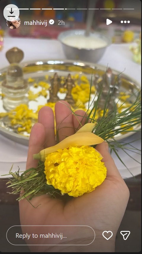 Mahhi Vij Starts New Journey With A Sacred Pooja Ceremony—Did She Move Into A New Home? 983981