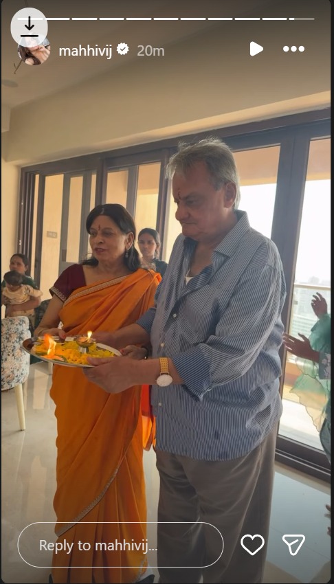 Mahhi Vij Starts New Journey With A Sacred Pooja Ceremony—Did She Move Into A New Home? 983977