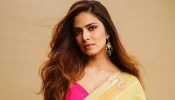 Malavika Mohanan Channels Her Desi Charm In Green Saree With Dori Blouse – See Pics