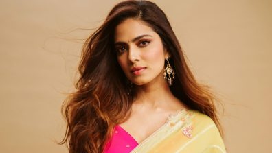 Malavika Mohanan Channels Her Desi Charm In Green Saree With Dori Blouse – See Pics