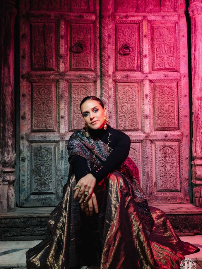 Neha Dhupia Redefines Traditional Glamour With a Powerful Contemporary Look 983581
