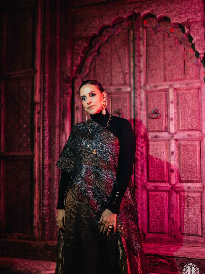 Neha Dhupia Redefines Traditional Glamour With a Powerful Contemporary Look 983584