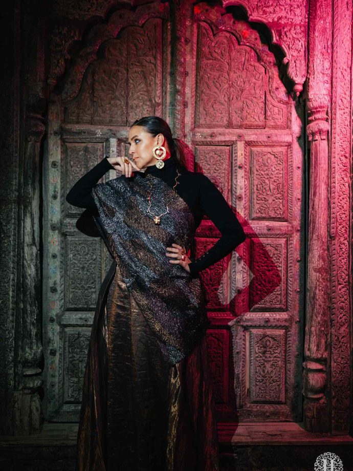 Neha Dhupia Redefines Traditional Glamour With a Powerful Contemporary Look 983585