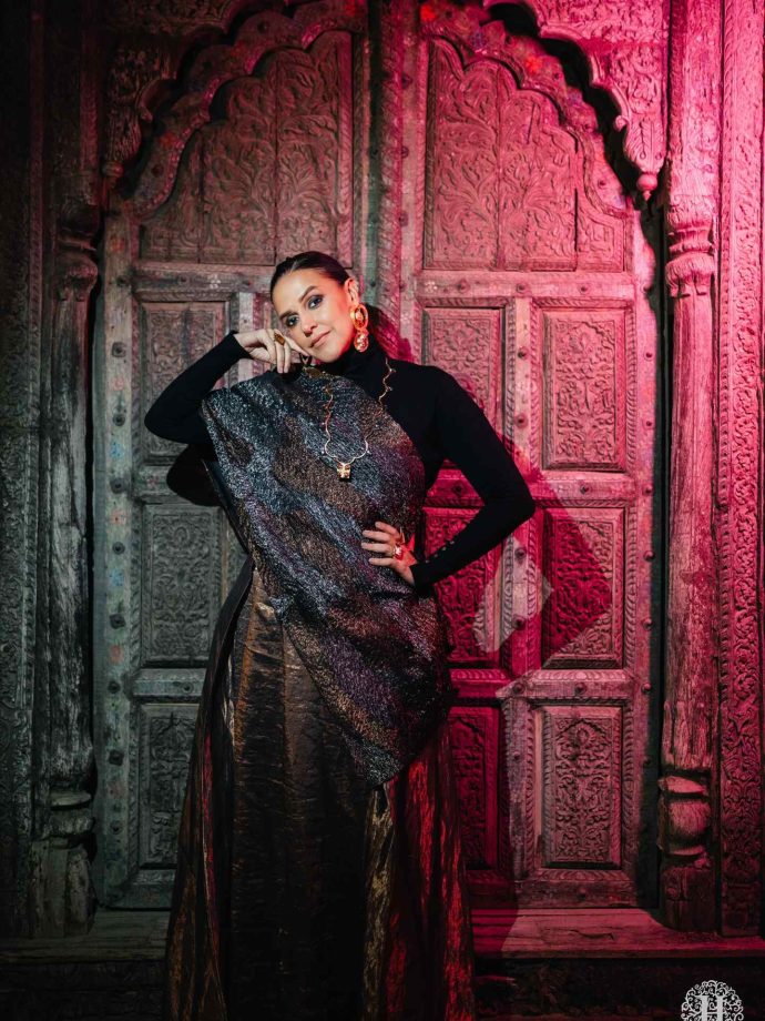 Neha Dhupia Redefines Traditional Glamour With a Powerful Contemporary Look 983587