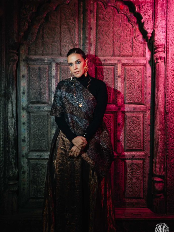 Neha Dhupia Redefines Traditional Glamour With a Powerful Contemporary Look 983588