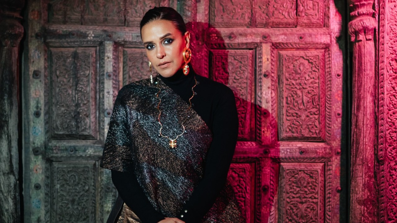 Neha Dhupia Redefines Traditional Glamour With a Powerful Contemporary Look 983579