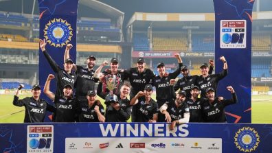 New Zealand Clinches ODI Series 2–1 After Beating India by 41 Runs in the 3rd Match