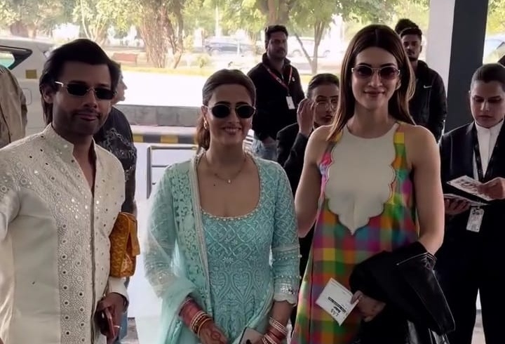 Newlywed Nupur Sanon Keeps It Simple Yet Stylish In Minimalist Diamond Mangalsutra Post Marriage - See Here 982970