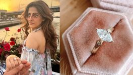 Nupur Sanon’s Rs 832,337 + Engagement Ring Is All About Vintage Charm
