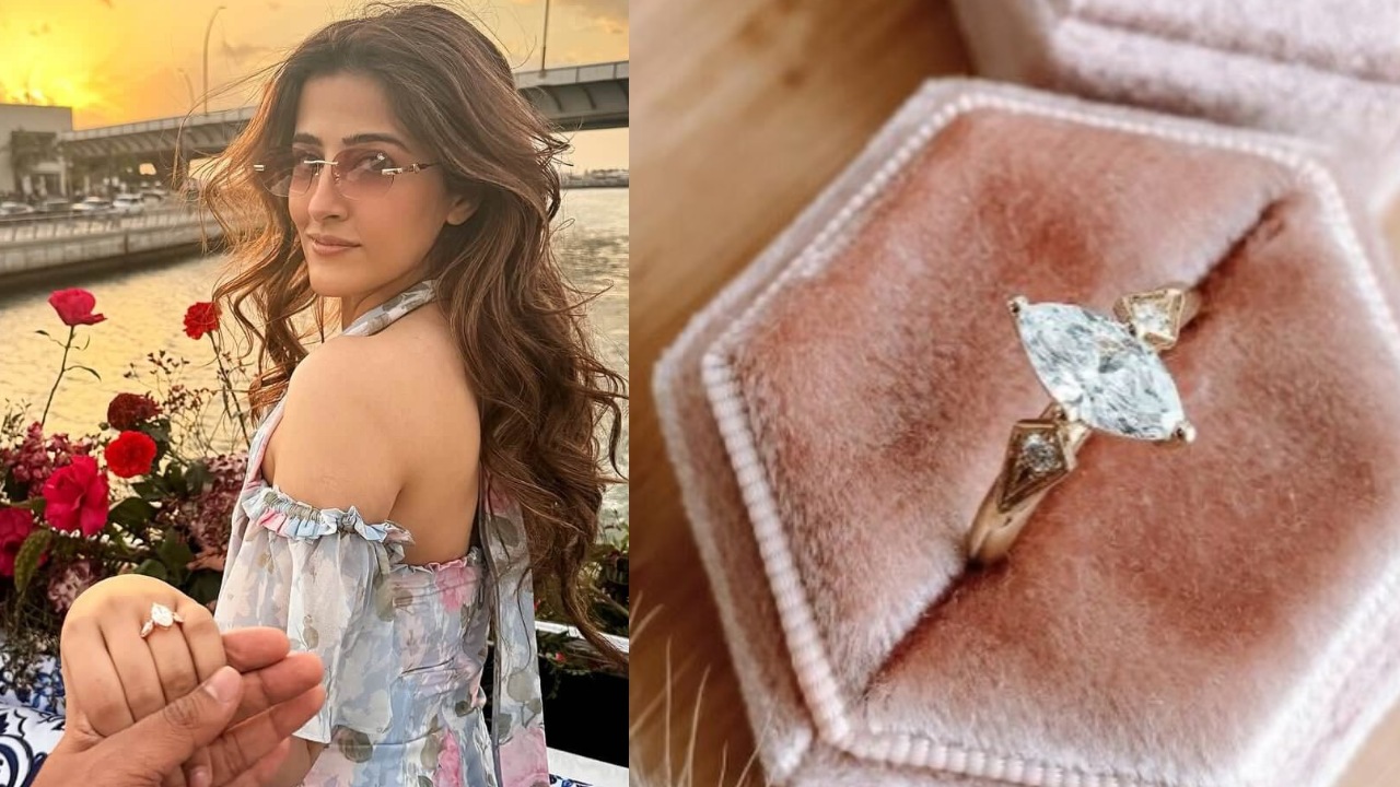 Nupur Sanon’s Rs 832,337 + Engagement Ring Is All About Vintage Charm