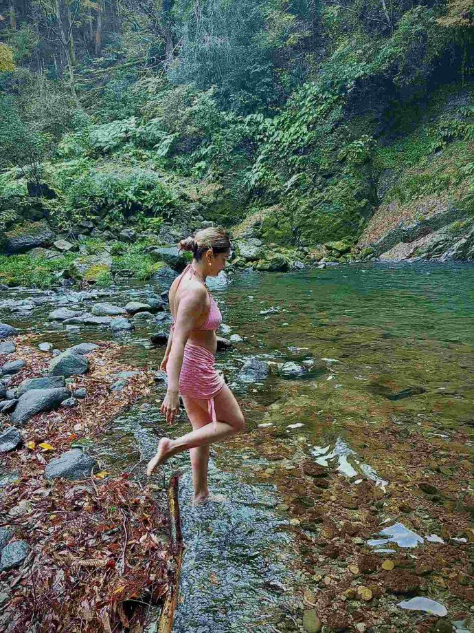 Rubina Dilaik’s Calm and Confident Bikini Moment in the Mountains 983709