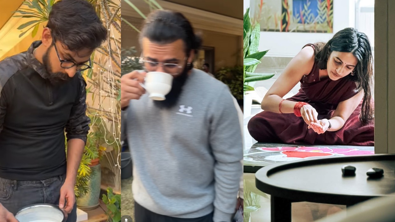 Sneak Peek Into Niharika Konidela's  'Bhogi' Celebration With Varun Tej, Ram Charan & Others - See How! 983204