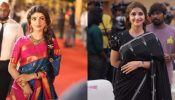 Sreeleela Brings Back Old-school Charm With Vintage Blouse During Parasakthi Promotions
