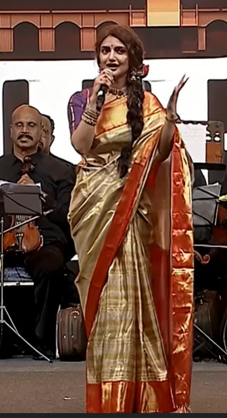 Sreeleela Brings Back Old-school Charm With Vintage Blouse During Parasakthi Promotions 982599