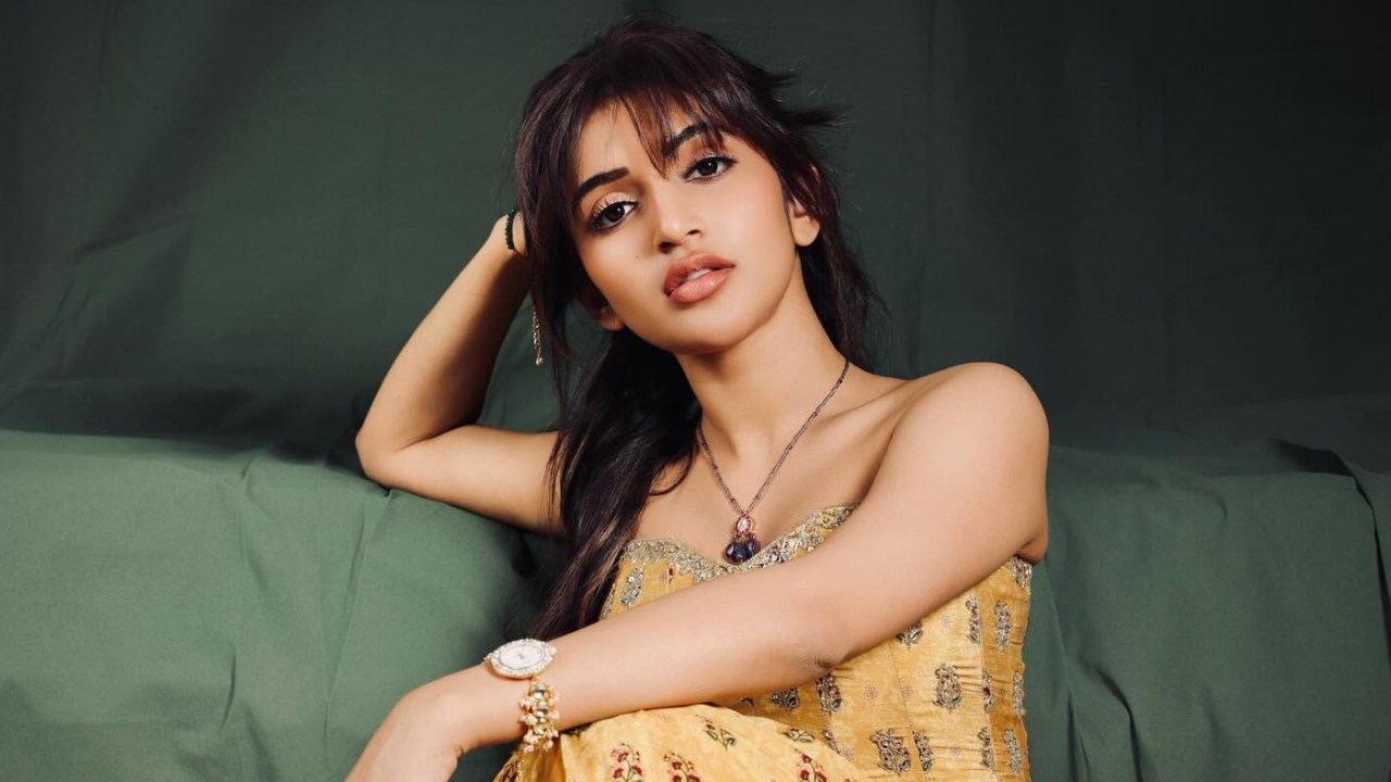 Sreeleela Shines in Golden Grace 981835