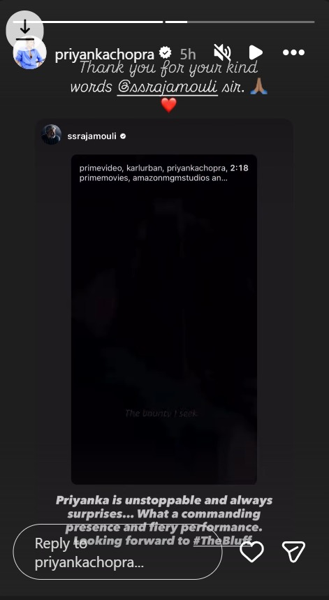 SS Rajamouli Goes All Praises For Priyanka Chopra 984343