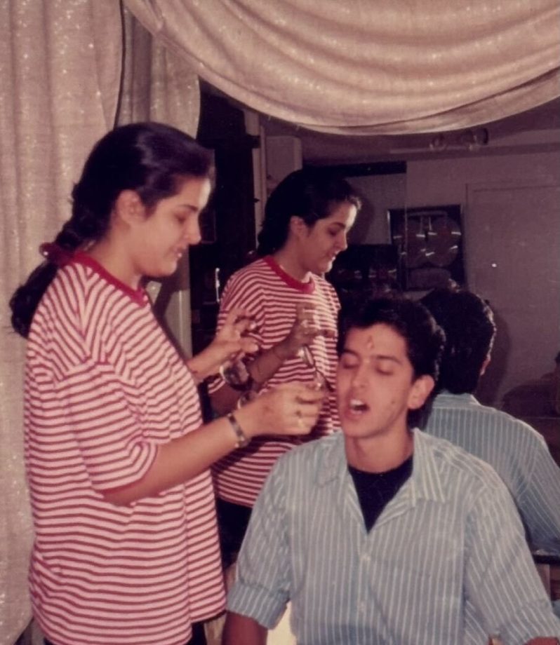 Sunaina Roshan Shares Unseen Childhood Pictures of Hrithik Roshan on His 52nd Birthday 982760