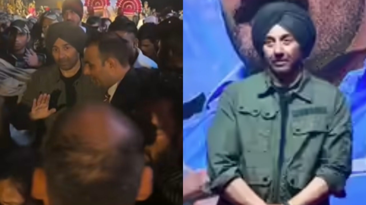Sunny Deol Helps Escort A Woman And Her Child In Massive Crowd [Video] 981899