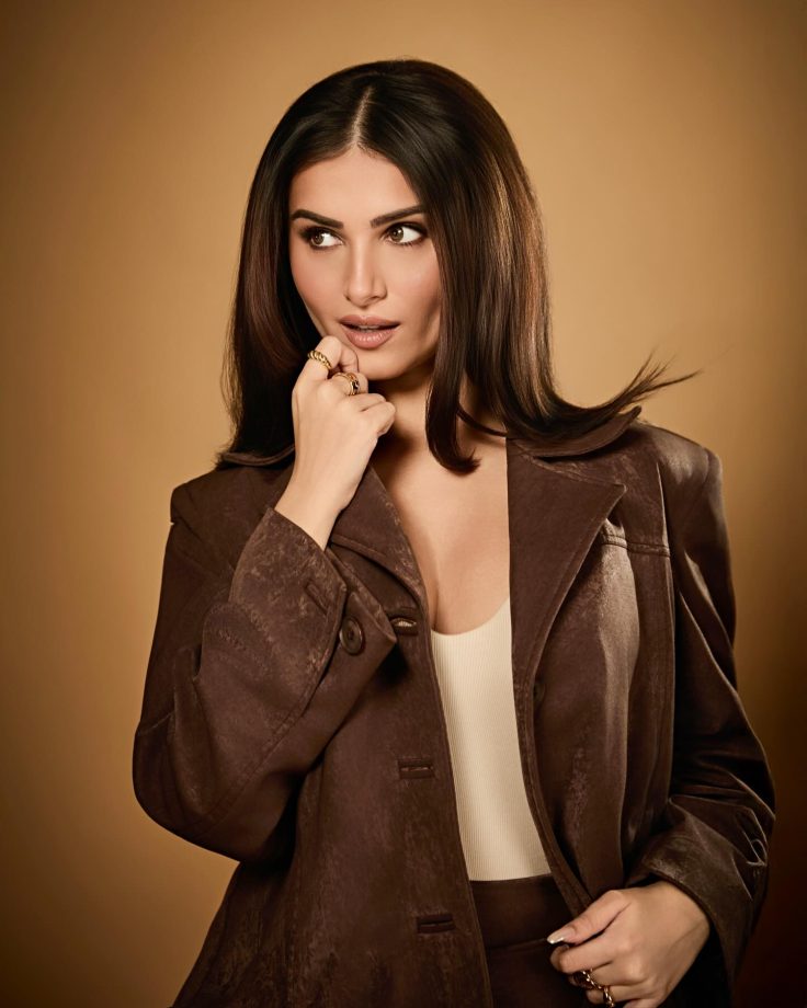 Tara Sutaria Proves Brown Is the New Power Colour 983542