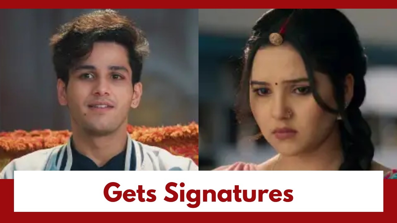 Vasudha Upcoming Twist: OMG!! Avinash at it again; gets Vasudha's signature on the divorce papers 984769