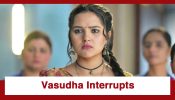 Vasudha Upcoming Twist: Vasudha interrupts Dev-Nandini photoshoot preparation; Dev gets angry