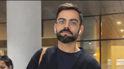 Virat Kohli’s Solo Airport Appearance Sparks Buzz, ‘A’ on His Sweater Melts Hearts