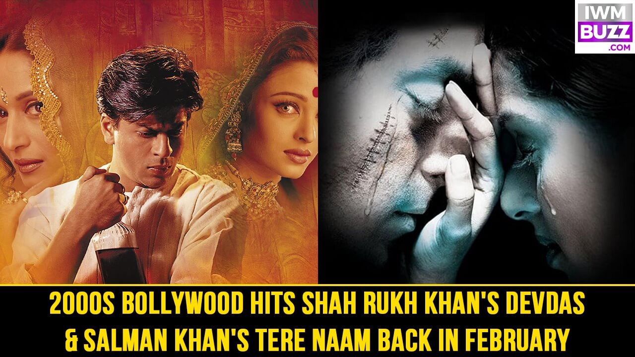 2000s Bollywood Hits Shah Rukh Khan's Devdas & Salman Khan's Tere Naam Back In February 985881