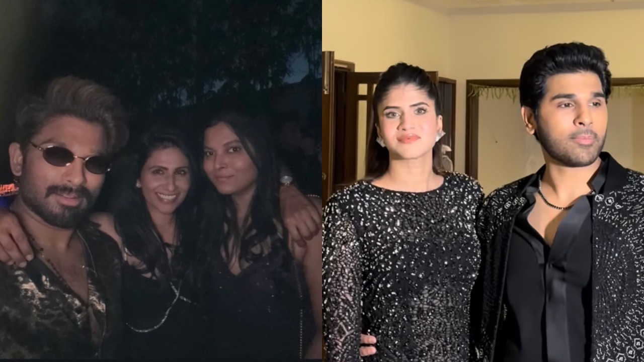 Allu Arjun, Ram Charan To Sreeleela: Peek Into Allu Sirish's Star-studded Pre-wedding Party 988223