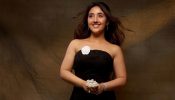 Ashnoor Kaur Looks Beautiful in Black and White Off-Shoulder Dress