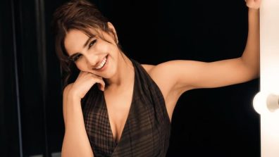 Vaani Kapoor Keeps It Sleek and Bold in Backless Black Look