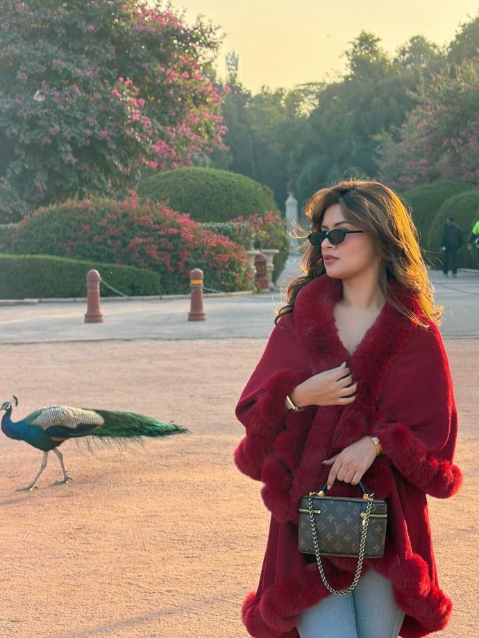 Avneet Kaur Brings Royal Charm to Jaipur With Her Winter Fashion Look 987032