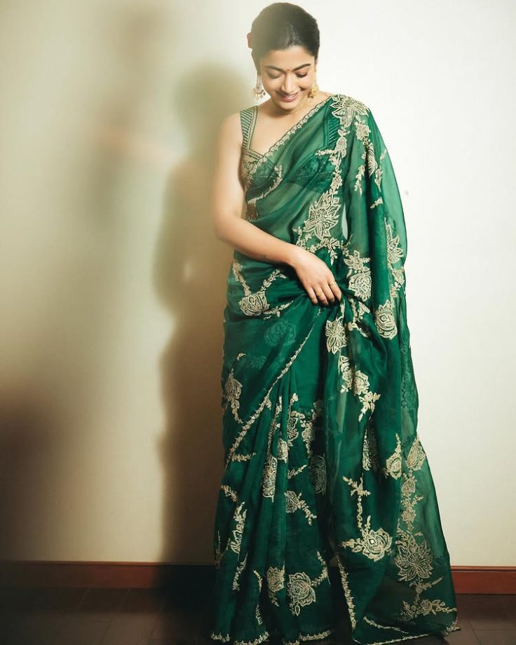 Bride-To-Be Style: Rashmika Mandanna’s 5 Beautiful Saree Looks 988284