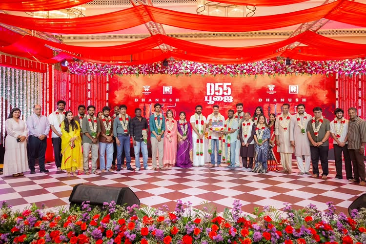 D55 Shooting Begins: Dhanush, Sai Pallavi & Sreeleela Join For Auspicious Puja Ceremony – See Pics 985931