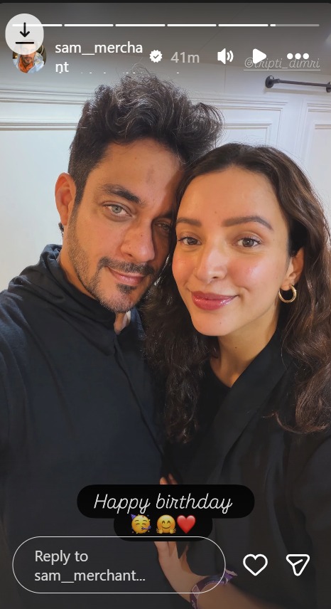 Did Tripti Dimri Make It Official With Rumoured Beau Sam Merchant? Birthday Pics Go Viral 988482