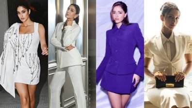 From Janhvi Kapoor to Tripti Dimri, Bollywood Actresses Redefine Power Dressing with Modern Style