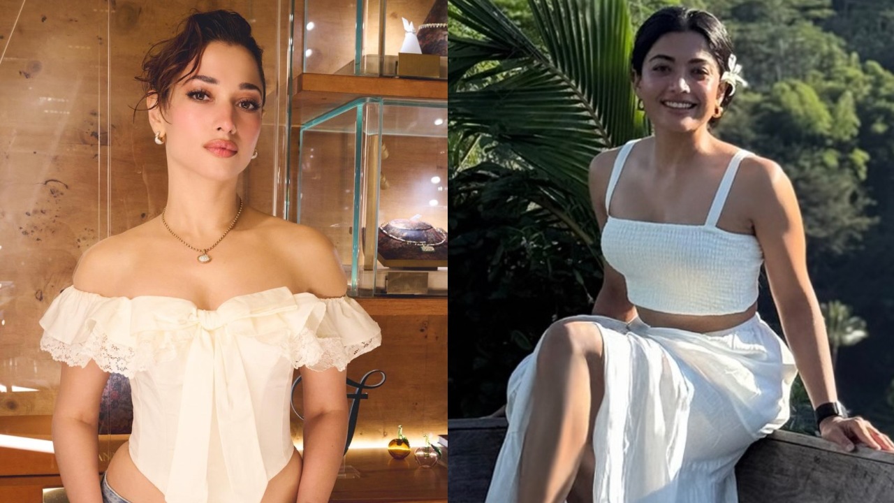 From Tamannaah Bhatia to Rashmika Mandanna, South Divas Prove White Never Goes Out of Style 986390