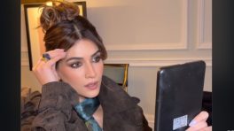 Kriti Sanon Stuns In Burberry Glam With Espresso Smokey Eye